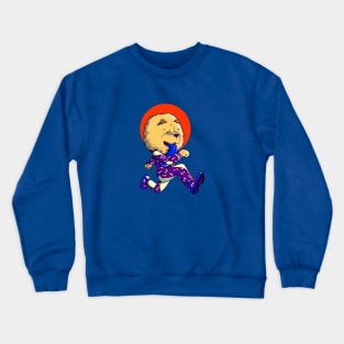 runner chowchow Crewneck Sweatshirt